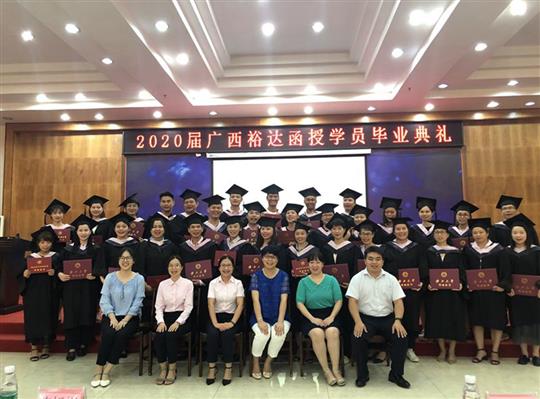 乘风破浪 再创佳绩 —2020届函授学员毕业典礼在乐鱼在-乐鱼在线(中国)
集团成功举办    